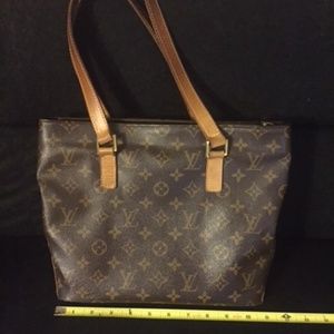 Louis Vuitton Monogram Cabas Piano Shoulder Bag